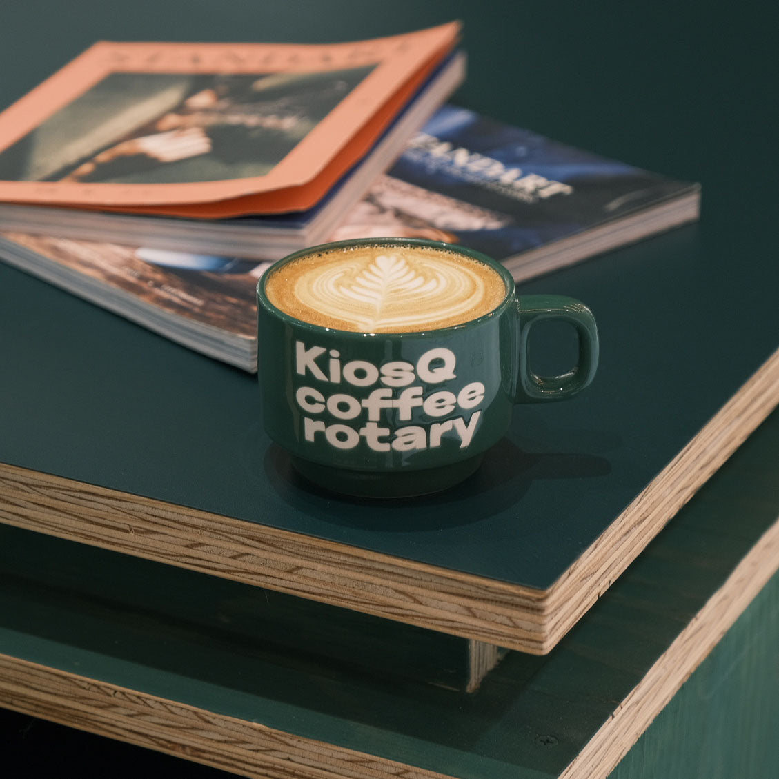 KiosQ coffee rotary 店舗内観